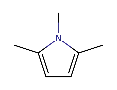 Molecular Structure of 930-87-0 (1,2,5-TRIMETHYLPYRROLE)