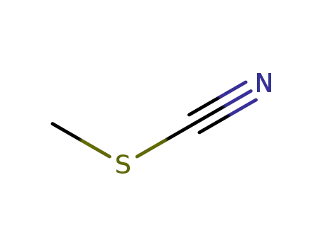 Molecular Structure of 556-64-9 (Methyl thiocyanate)