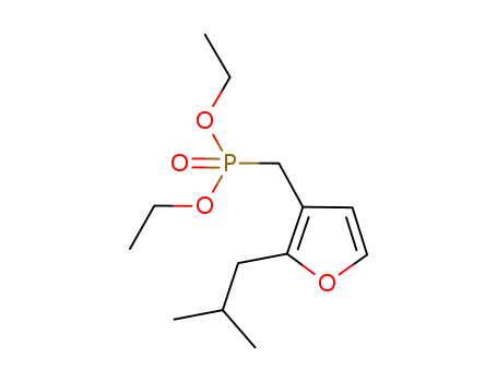 2-isobutyl-3-(diethoxyphosphorylmethyl)furan