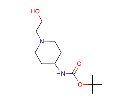 [1-(2-hydroxyethyl)-piperidin-4-yl]-carbamic acid tert-butyl ester