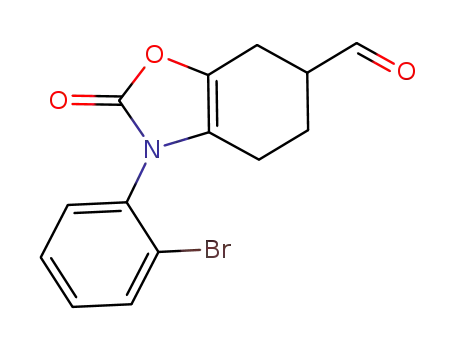 3-(2-bromophenyl)-2,3,4,5,6,7-hexahydro-2-oxobenzoxazol-6-carboxaldehyde