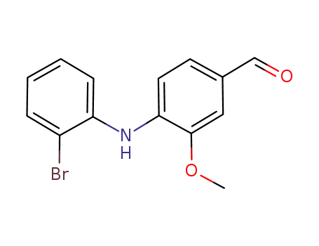 4-[(2-bromophenyl)amino]-3-methoxybenzaldehyde