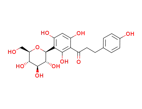 1-[3-(β-D-glucopyranosyl)-2,4,6-trihydroxyphenyl]-3-(4-hydroxyphenyl)propan-1-one