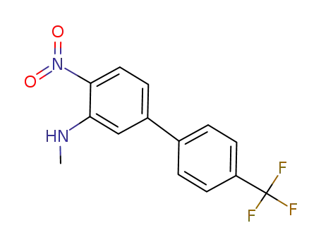 N-methyl-4-nitro-4'-(trifluoromethyl)-3-biphenylamine