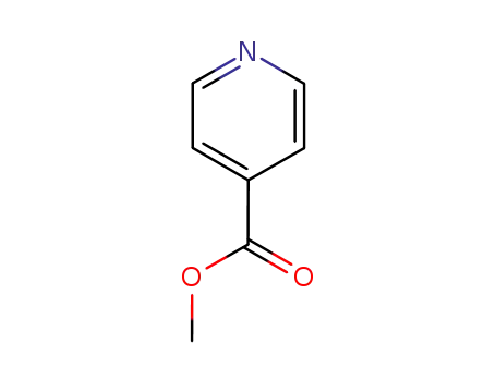 Molecular Structure of 2459-09-8 (Methyl isonicotinate)