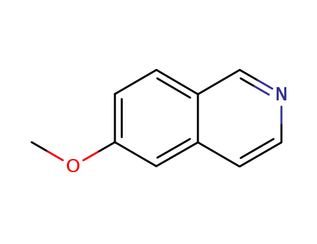 Molecular Structure of 52986-70-6 (6-Methoxyisoquinoline)