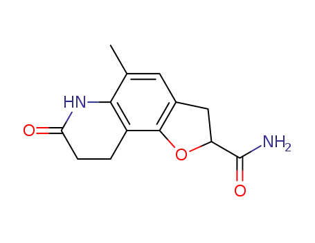 2,3,6,7,8,9-hexahydro-5-methylfuro[2,3-f]quinoline-7-one-2-carboxamide