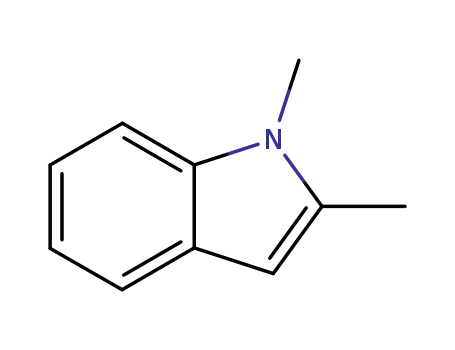 Molecular Structure of 875-79-6 (1,2-Dimethylindole)