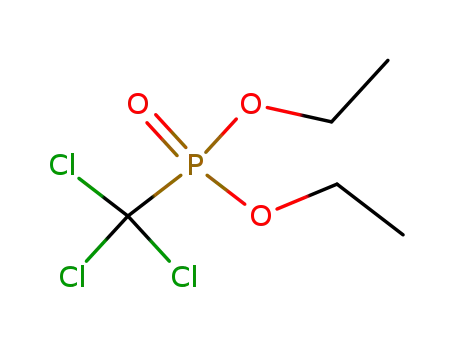 Molecular Structure of 866-23-9 (DIETHYL TRICHLOROMETHYLPHOSPHONATE)