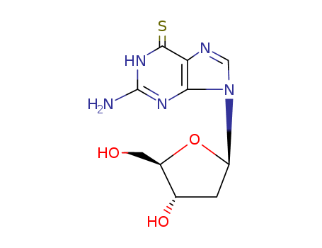 Guanosine,2'-deoxy-6-thio-(789-61-7)