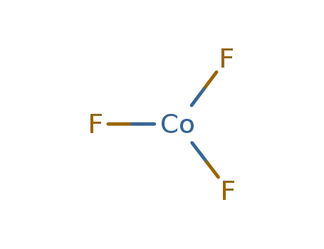 Molecular Structure of 10026-18-3 (Cobalt(III) fluoride)