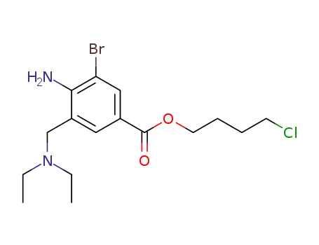 1-(4-Amino-3-bromo-5-diethylaminomethyl-benzoyloxy)-4-chloro-n-butane