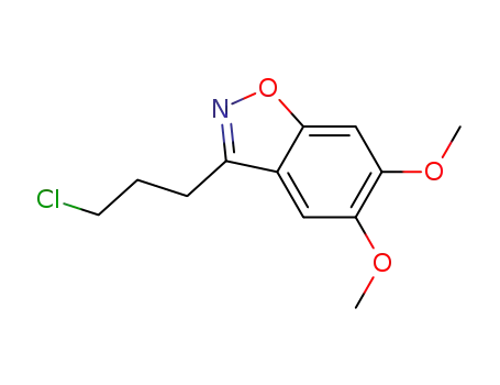 3-(3-chloropropyl)-5,6-dimethoxy-1,2-benzisoxazole