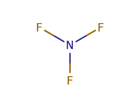 Molecular Structure of 7783-54-2 (Nitrogen trifluoride)