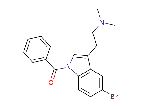 5-bromo-3-[2-(N,N-dimethylamino)ethyl]-1-benzoylindole