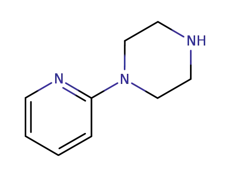 Molecular Structure of 34803-66-2 (1-(2-Pyridyl)piperazine)