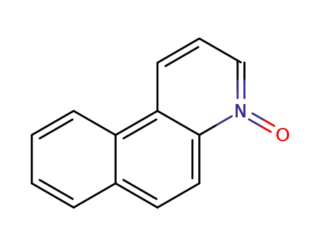 Molecular Structure of 17104-69-7 (benzo[f]quinoline 4-oxide)
