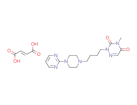 Molecular Structure of 179756-85-5 (4-methyl-2-[4-(4-pyrimidin-2-ylpiperazin-1-yl)butyl]-1,2,4-triazine-3, 5-dione)