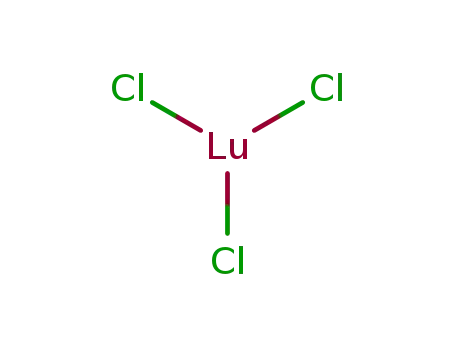 Molecular Structure of 10099-66-8 (Lutetium(III) chloride)