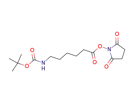 Molecular Structure of 51513-80-5 (6-(BOC-AMINO)CAPROIC ACID N-SUCCINIMIDYL ESTER)
