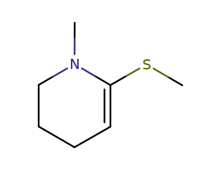 Molecular Structure of 25355-53-7 (1-methyl-6-methylsulfanyl-3,4-dihydro-2H-pyridine)