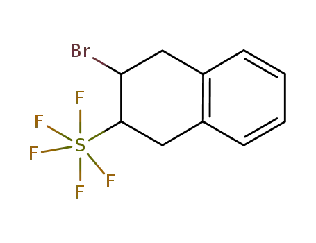 3-bromo-2-pentafluorosulfanyl-1,2,3,4-tetrahydro-naphthalene