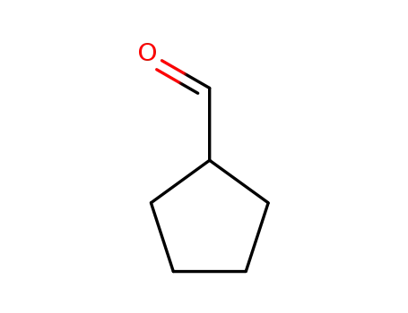 Molecular Structure of 872-53-7 (Cyclopentanecarbaldehyde)