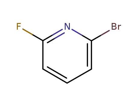 Molecular Structure of 144100-07-2 (2-BROMO-6-FLUOROPYRIDINE)
