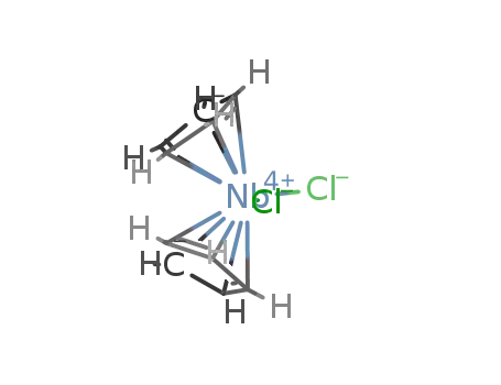Molecular Structure of 12793-14-5 (NIOBOCENE DICHLORIDE)