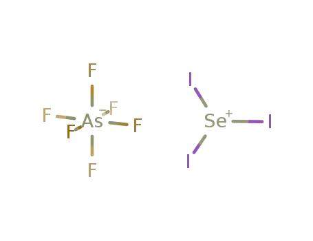 SeI3(1+)*AsF6(1-)=(SeI3)(AsF6)
