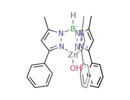 hydrotris(3,5-methylphenylpyrazolyl)boratozinc(II) hydroxide