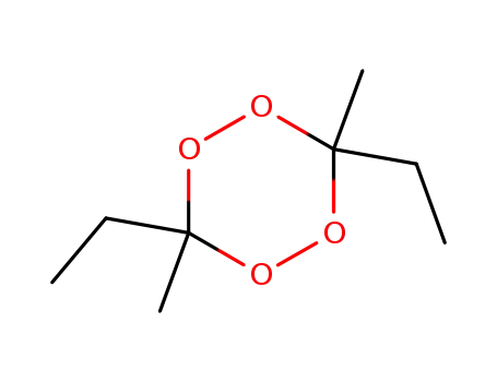 Molecular Structure of 2780-59-8 (3,6-Dimethyl-3,6-diethyl-1,2,4,5-tetraoxacyclohexane)