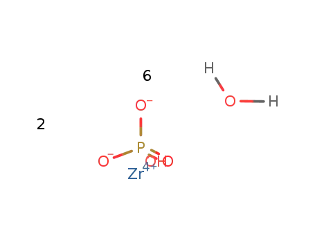 zirconium bis(hydrogenorthophosphate) hexahydrate