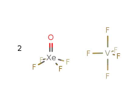 2 xenon oxide tetrafluoride * VF5