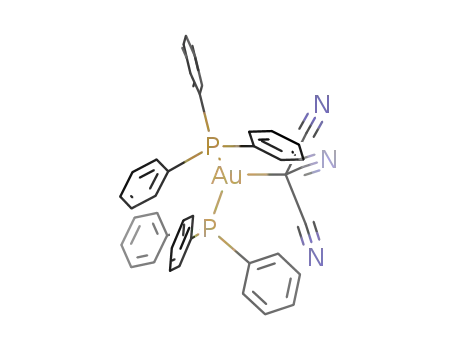 tricyanomethanidebis(triphenylphosphine)gold