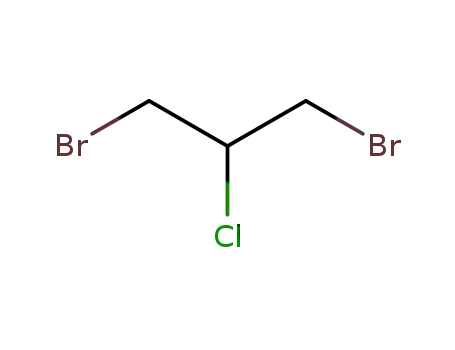 Molecular Structure of 51483-40-0 (1,3-dibromo-2-chloropropane)