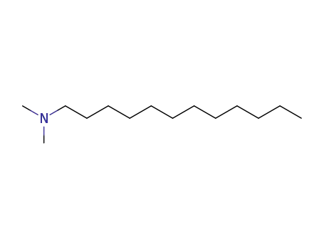 Molecular Structure of 112-18-5 (N,N-Dimethyldodecylamine)