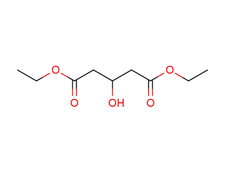 Molecular Structure of 32328-03-3 (Diethyl 3-hydroxyglutarate)