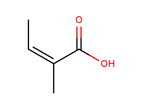 Molecular Structure of 565-63-9 (Angelic Acid)