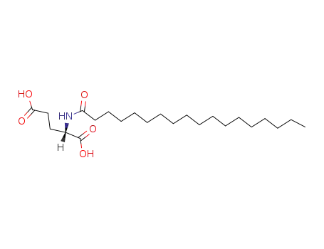 Molecular Structure of 3397-16-8 (N-(1-oxooctadecyl)-L-glutamic acid)