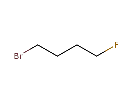Molecular Structure of 462-72-6 (1-BROMO-4-FLUOROBUTANE)