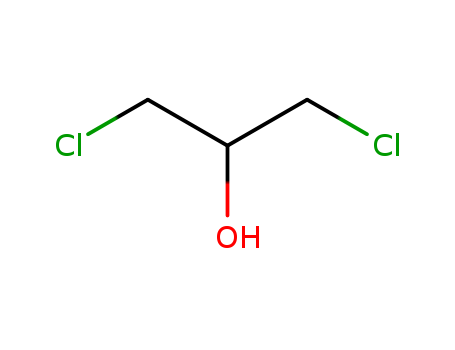 96-23-1,1,3-Dichloro-2-propanol,1,3-Dichloro-2-hydroxypropane;1,3-Dichlorohydrin;1,3-Dichloroisopropanol;1,3-Dichloroisopropyl alcohol;2-Chloro-1-(chloromethyl)ethanol;Bis(chloromethyl)methanol;Glycerol 1,3-dichlorohydrin;Glycerol a,g-dichlorohydrin;NSC 70982;Propylene dichlorohydrin;sym-Dichloroisopropyl alcohol;sym-Glycerol dichlorohydrin;a,g-Dichlorohydrin;a-Dichlorohydrin;