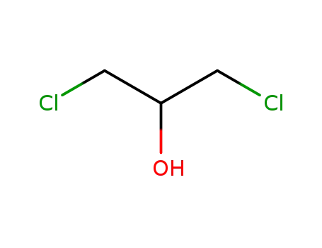 Molecular Structure of 96-23-1 (1,3-Dichloro-2-propanol)