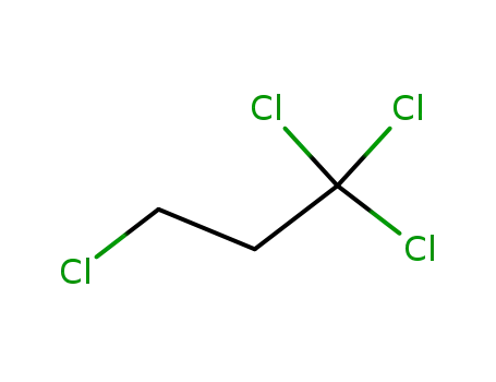 Molecular Structure of 1070-78-6 (1,1,1,3-Tetrachloro-propane)