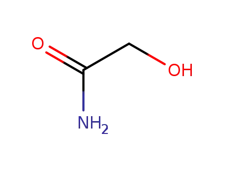 Molecular Structure of 598-42-5 (2-HYDROXYACETAMIDE)