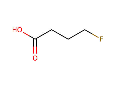 Molecular Structure of 462-23-7 (4-Fluorobutyric acid)