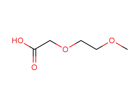 Molecular Structure of 16024-56-9 (2-(2-Methoxyethoxy)acetic acid)