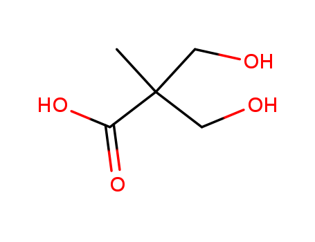 4767-03-7,2,2-Bis(hydroxymethyl)propionic acid,Propionicacid, 2,2-bis(hydroxymethyl)- (6CI,7CI,8CI);2,2-Bis(methylol)propionic acid;2,2-Dihydroxymethylpropanoic acid;2,2-Dihydroxymethylpropionic acid;2,2-Dimethylolpropionic acid;3-Hydroxy-2-(hydroxymethyl)-2-methylpropanoicacid;3-Hydroxy-2-hydroxymethyl-2-methylpropionic acid;DMPA;Dimethylolpropionic acid;NSC 96616;Nikkamer PA;Propanoic acid,2,2-bis(hydroxymethyl)-;a,a-Bis(hydroxymethyl)propionicacid;a,a-Dimethylolpropionic acid;