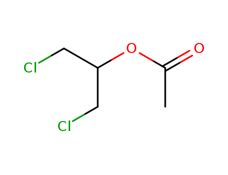 1,3-dichloropropan-2-yl acetate cas  3674-10-0