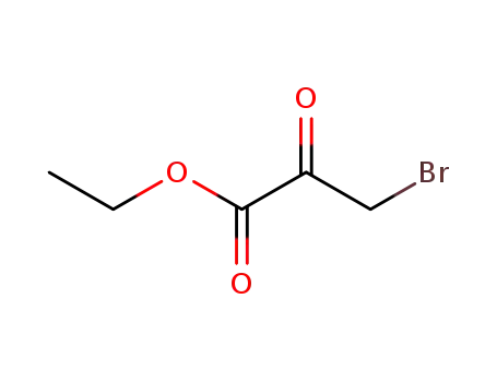 Molecular Structure of 70-23-5 (Propanoic acid,3-bromo-2-oxo-, ethyl ester)